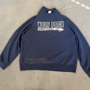 University of Nevada Wolf Pack Sweatshirt, Crew Neck, Casual Pullover‎